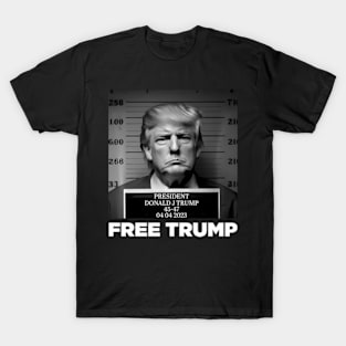 Free Donald Trump shot T-Shirt